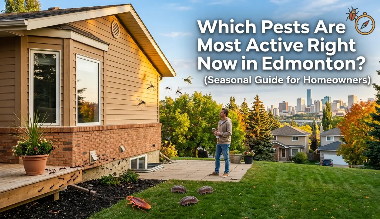 active pest in spring